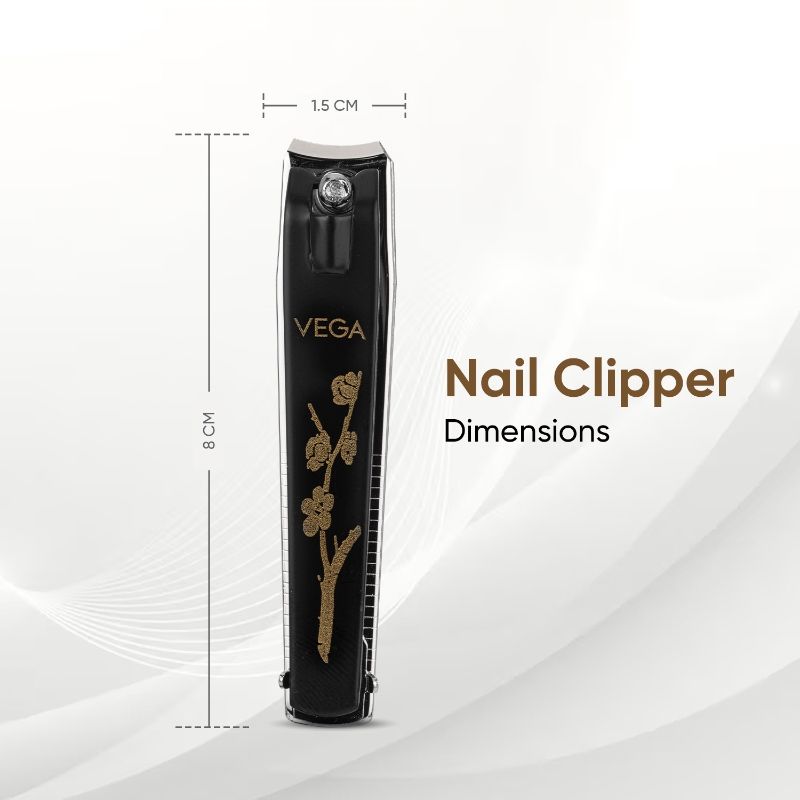VEGA Large Nail Clipper Box - Black
