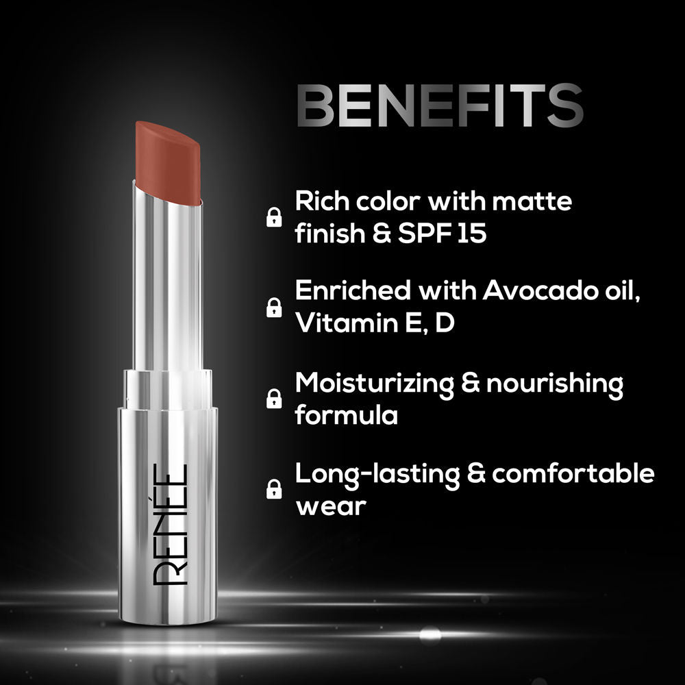 Renee Cosmetics Matte Lock Lipstick