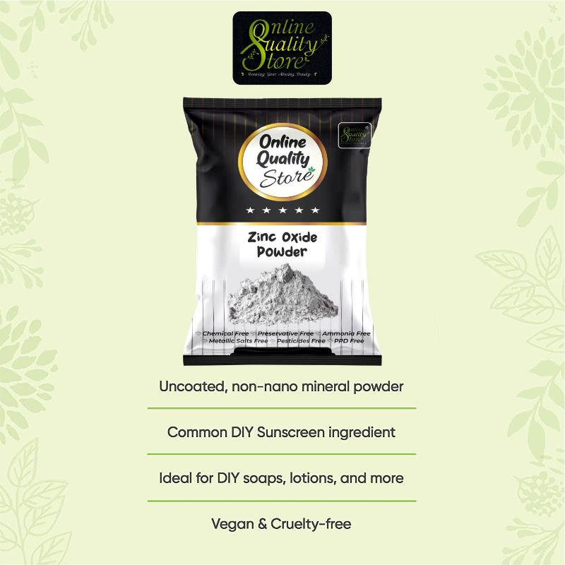 Online Quality Store Zinc Oxide Powder Sunscreen For Face & Body