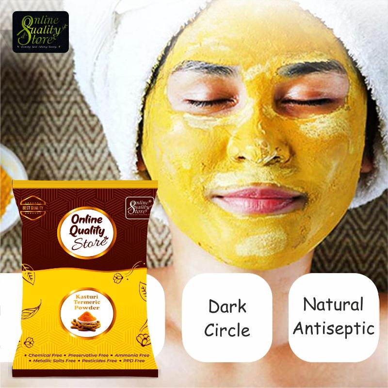 Online Quality Store Kasturi Turmeric Powder For Face & Body Pack