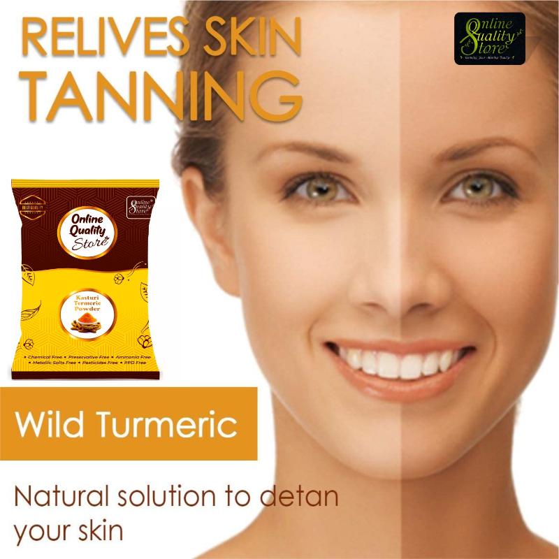 Online Quality Store Kasturi Turmeric Powder For Face & Body Pack