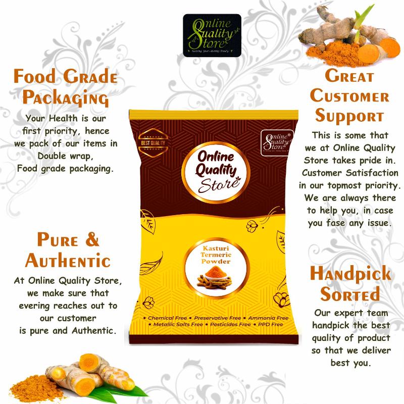 Online Quality Store Kasturi Turmeric Powder For Face & Body Pack