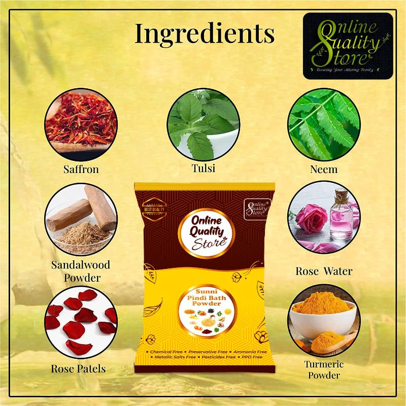 Online Quality Store Sunni Pindi Bath Powder For Skin Lightening & Tan