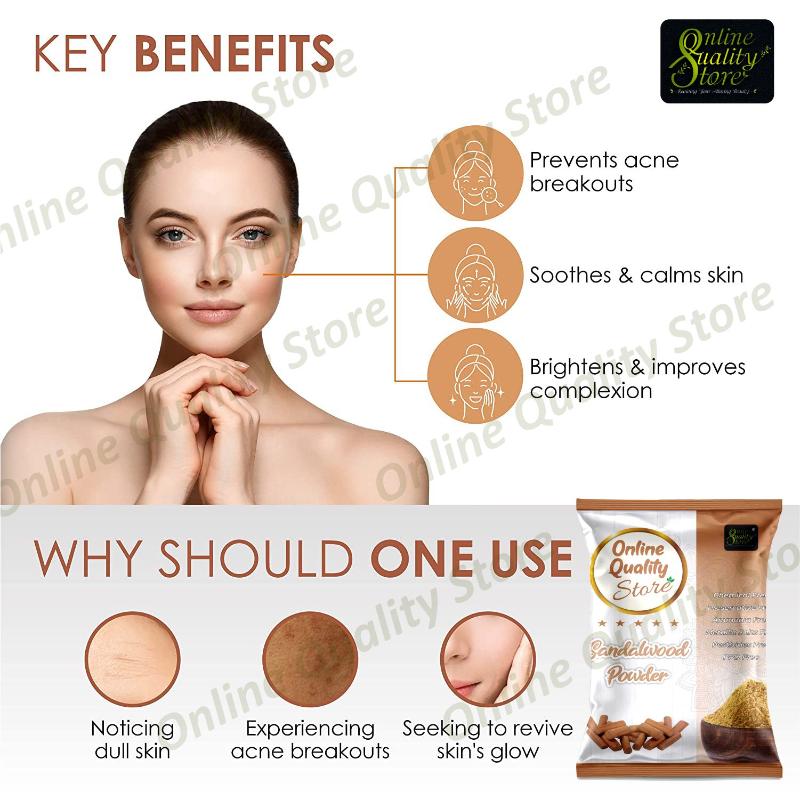 Online Quality Store Sandalwood Powder For Hair & Skin