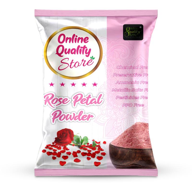 Online Quality Store Multani Mitti, Sandalwood, Orange Peel, Neem & Rose Powder for Hair & Skin