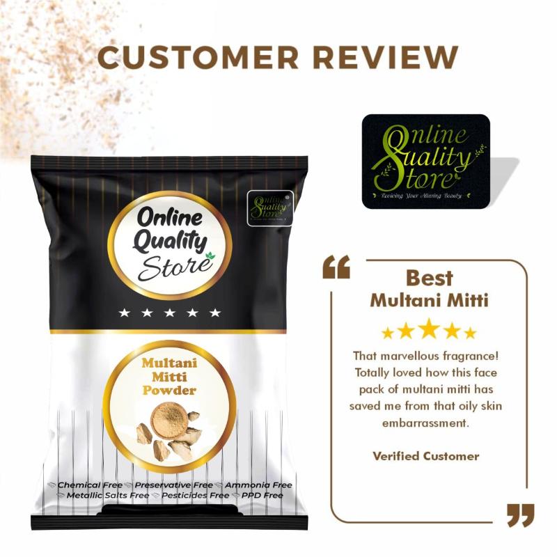 Online Quality Store Pure Multani Mitti Powder For Hair & Skin