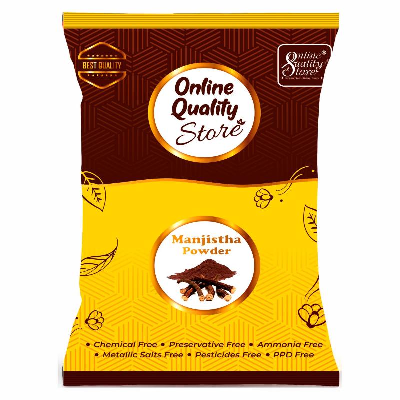 Online Quality Store Manjistha Powder Pure & Natural For Hair & Skin
