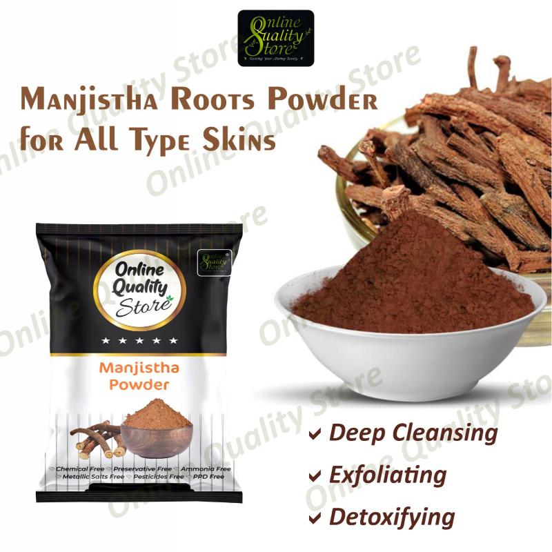 Online Quality Store Organic Manjistha Powder For Hair & Skin Rubia Cordifolia