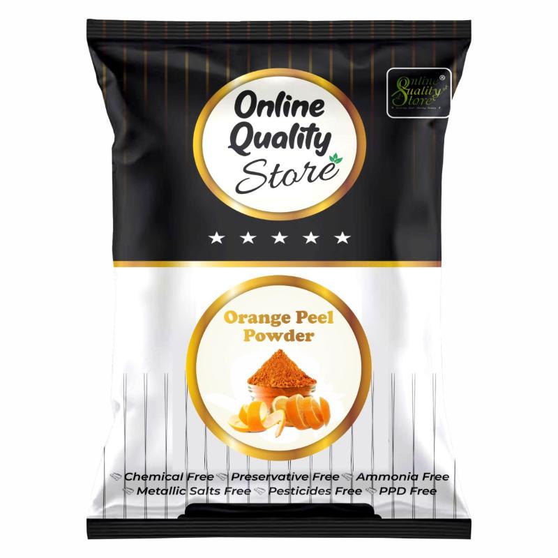 Online Quality Store Lemon Peel, Mulethi Powder & Orange Peel Powder Pure & Natural For Hair & Skin