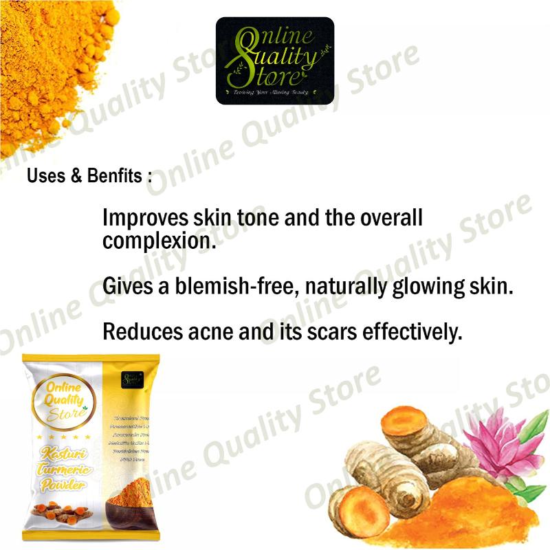 Online Quality Store Kasturi Turmeric Powder For Hair & Skin