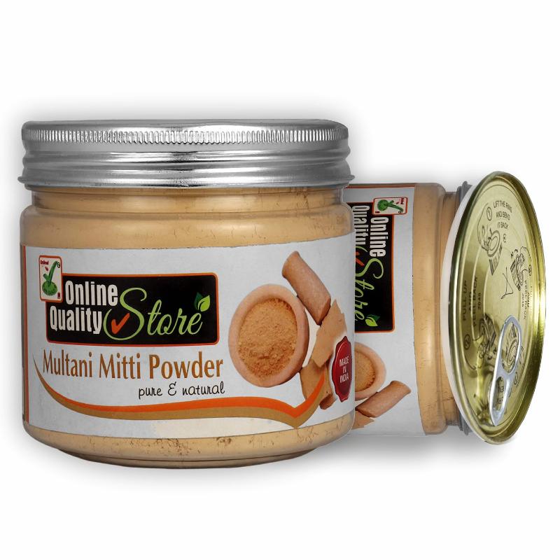 Online Quality Store Multani Mitti Powder Pure & Natural For Hair & Skin
