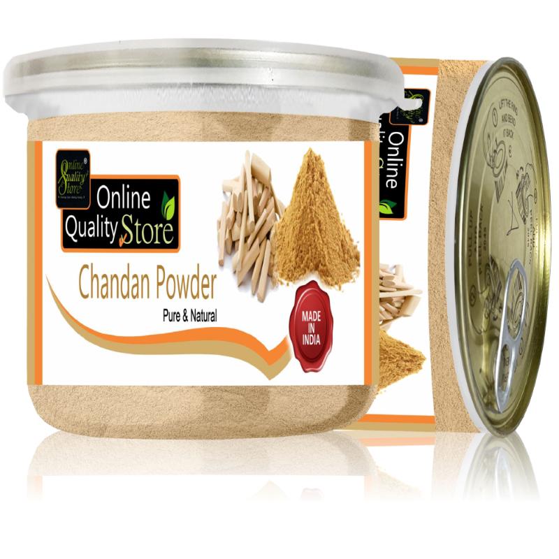 Online Quality Store Chandan Powder + Rose Powder + Multani Mitti Powder For Skin