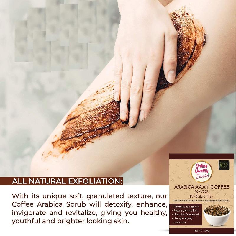 Online Quality Store Arabica Aaa+ Coffee Powder For Body & Hair