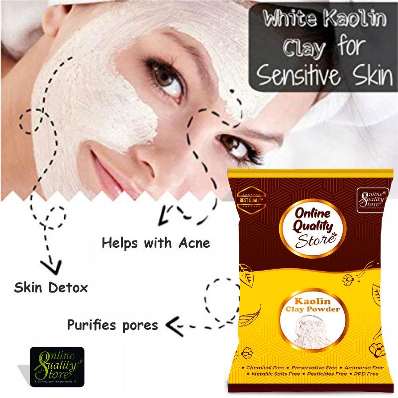 Online Quality Store Pure & Natural Kaolin Clay Powder For Face Mask