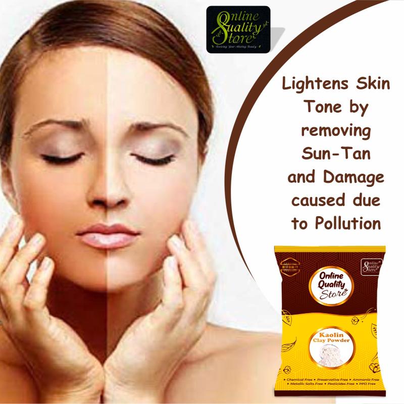 Online Quality Store Pure & Natural Kaolin Clay Powder For Face Mask