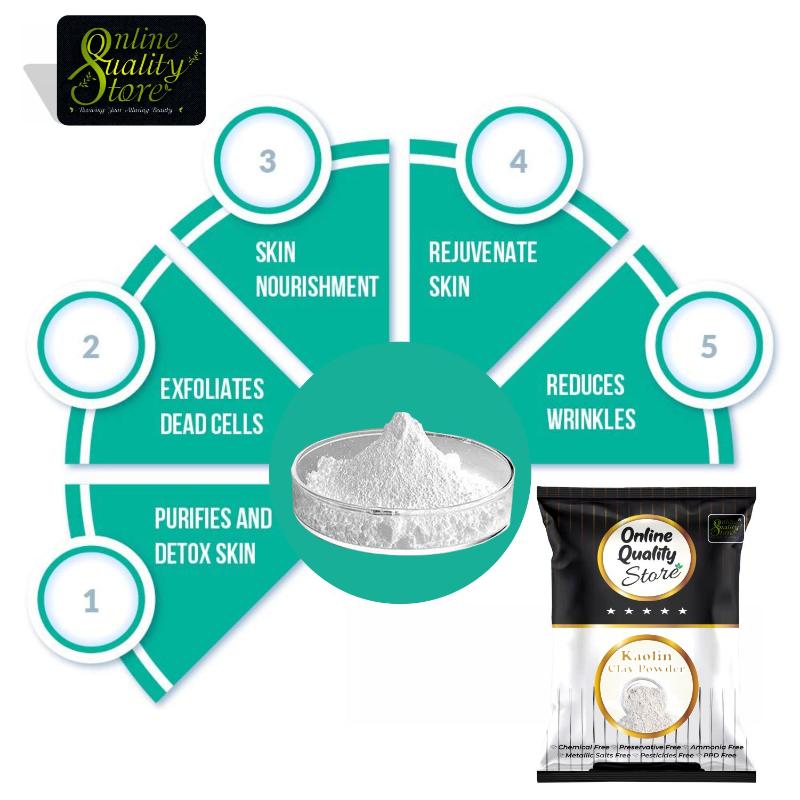Online Quality Store Kaolin Clay Powder For Face Mask