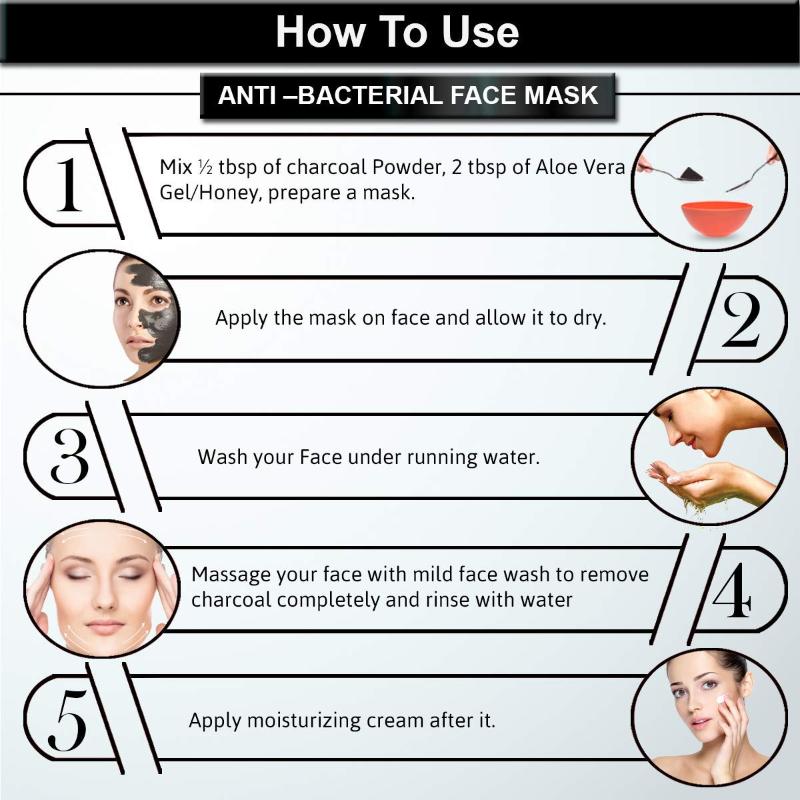 Online Quality Store Activated Charcoal Powder Face Pack