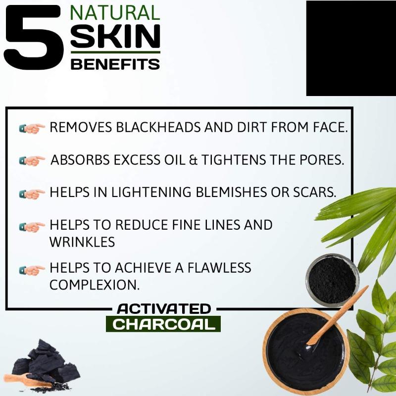 Online Quality Store Activated Charcoal Powder Face Pack