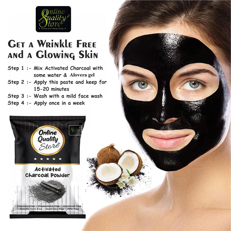 Online Quality Store Activated Charcoal Powder For Face