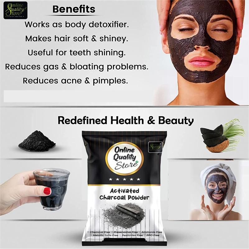 Online Quality Store Activated Charcoal Powder For Face