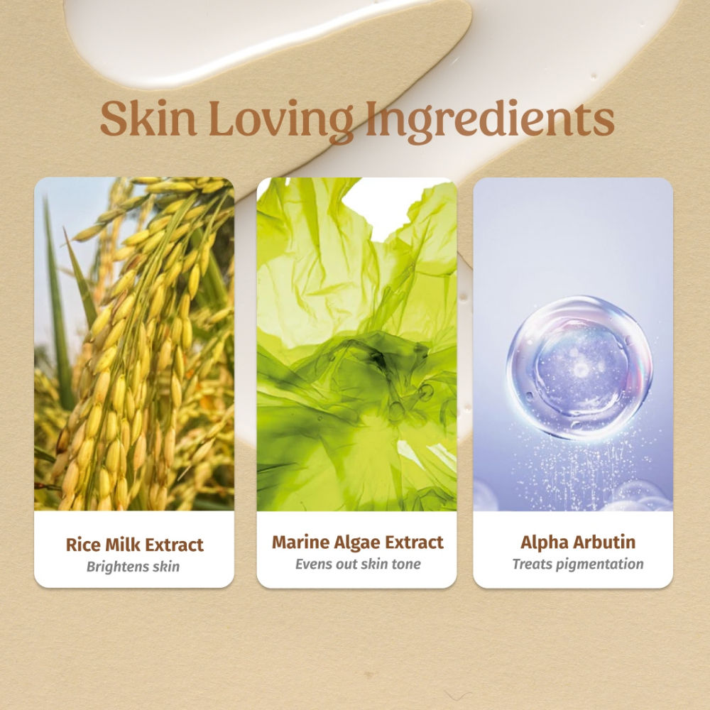 Vilvah Milk Drops Brightening Serum For Hydrated Skin, Dark Spot Care & Hyperpigmentation