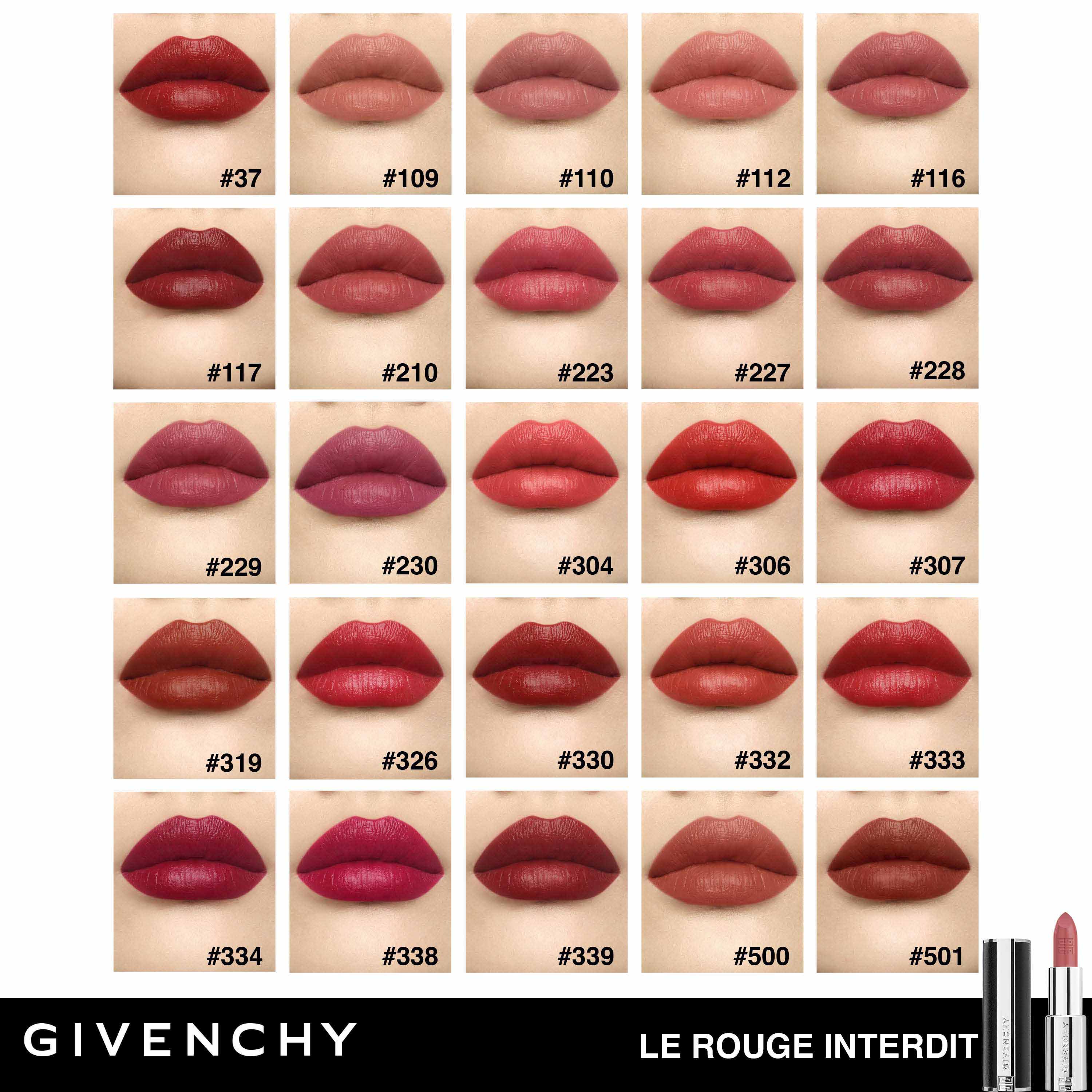 Givenchy Le Rouge Interdit Intense Silk