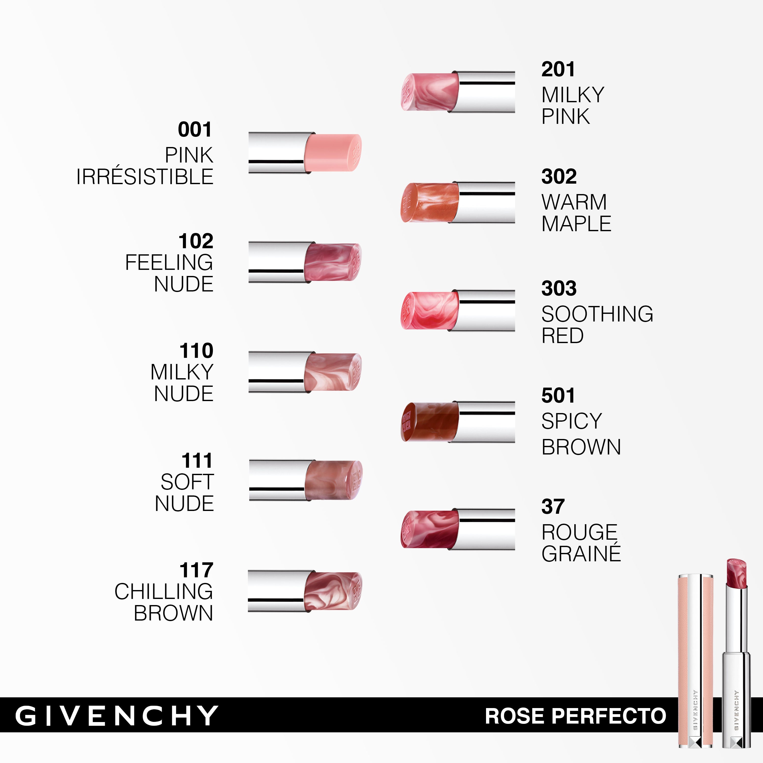 Givenchy Rose Perfecto Lipstick