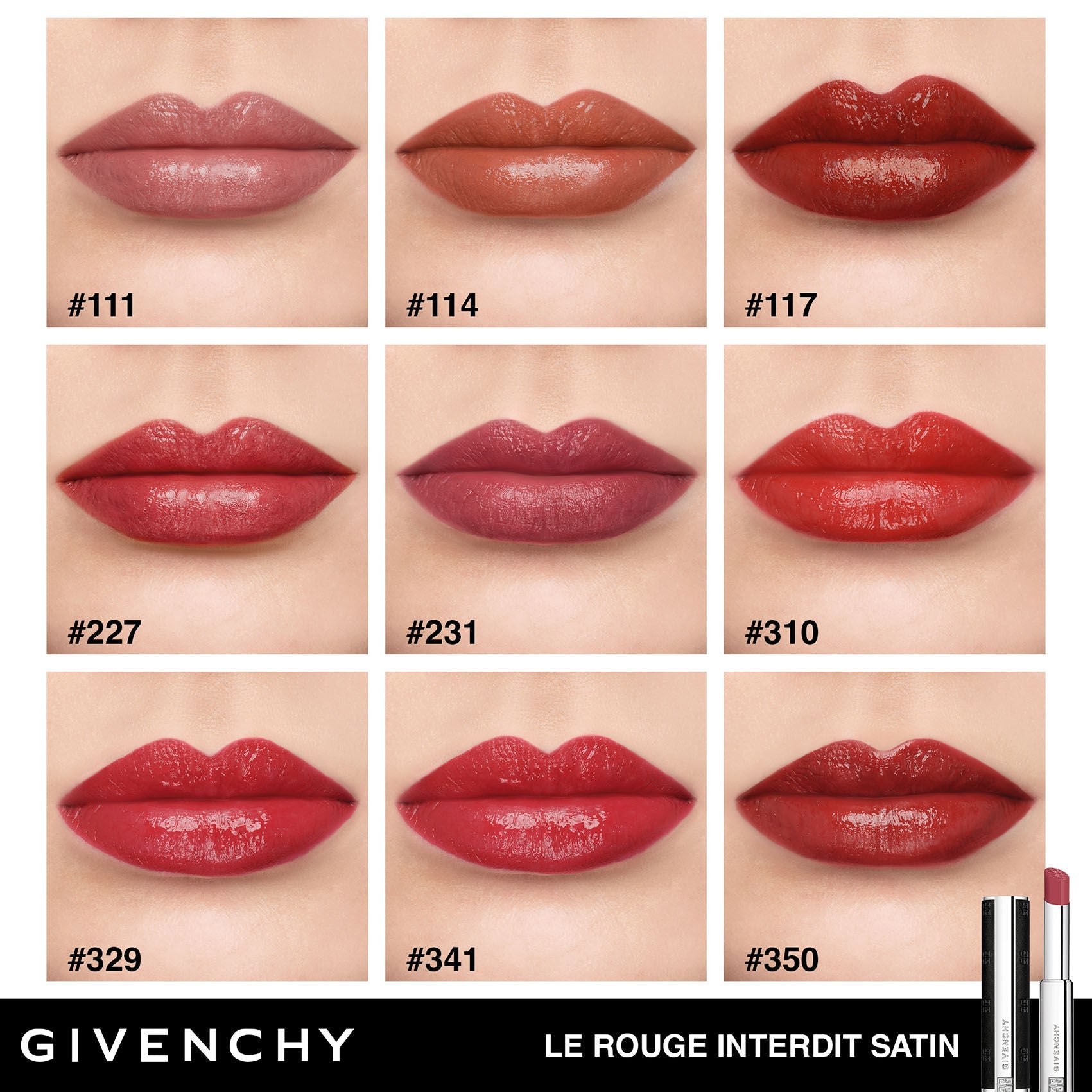 Givenchy Le Rouge Interdit Satin
