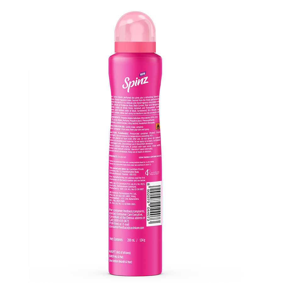 Spinz Exotic Perfumed Deo