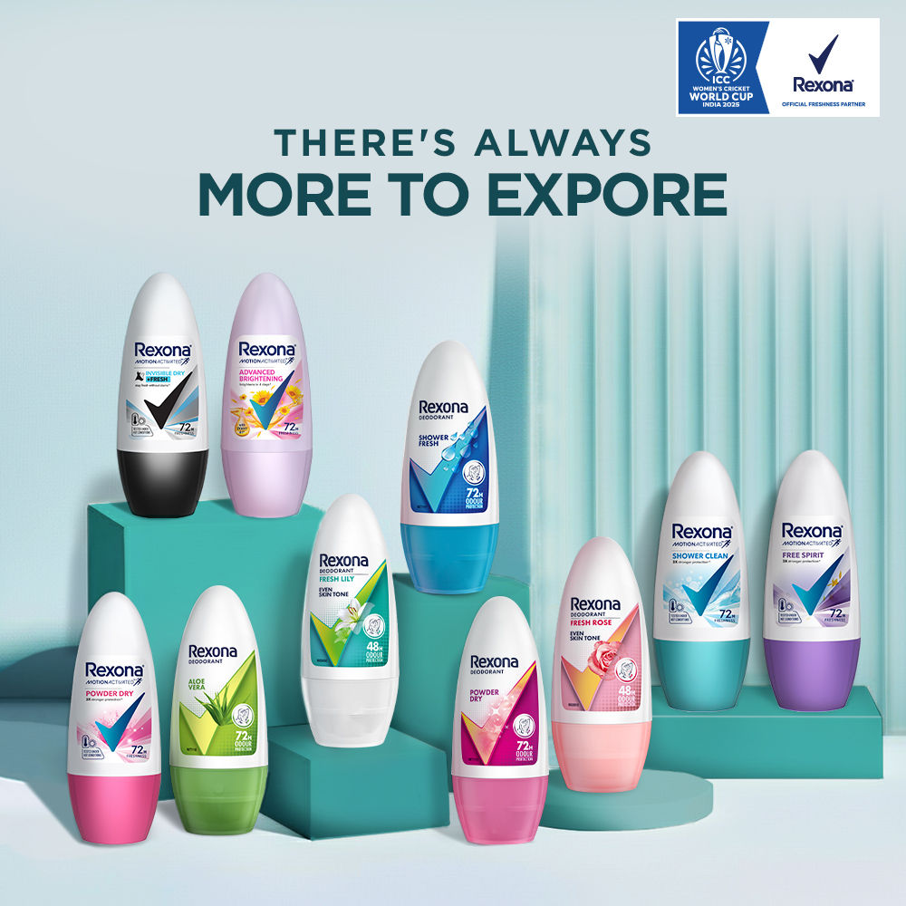 Rexona Invisible Dry + Fresh Roll-On Deodorant For Women