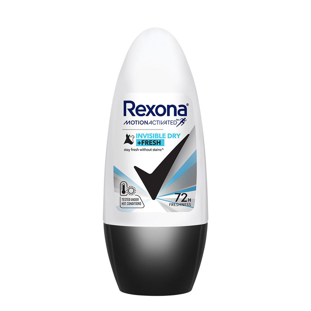 Rexona Invisible Dry + Fresh Roll-On Deodorant For Women