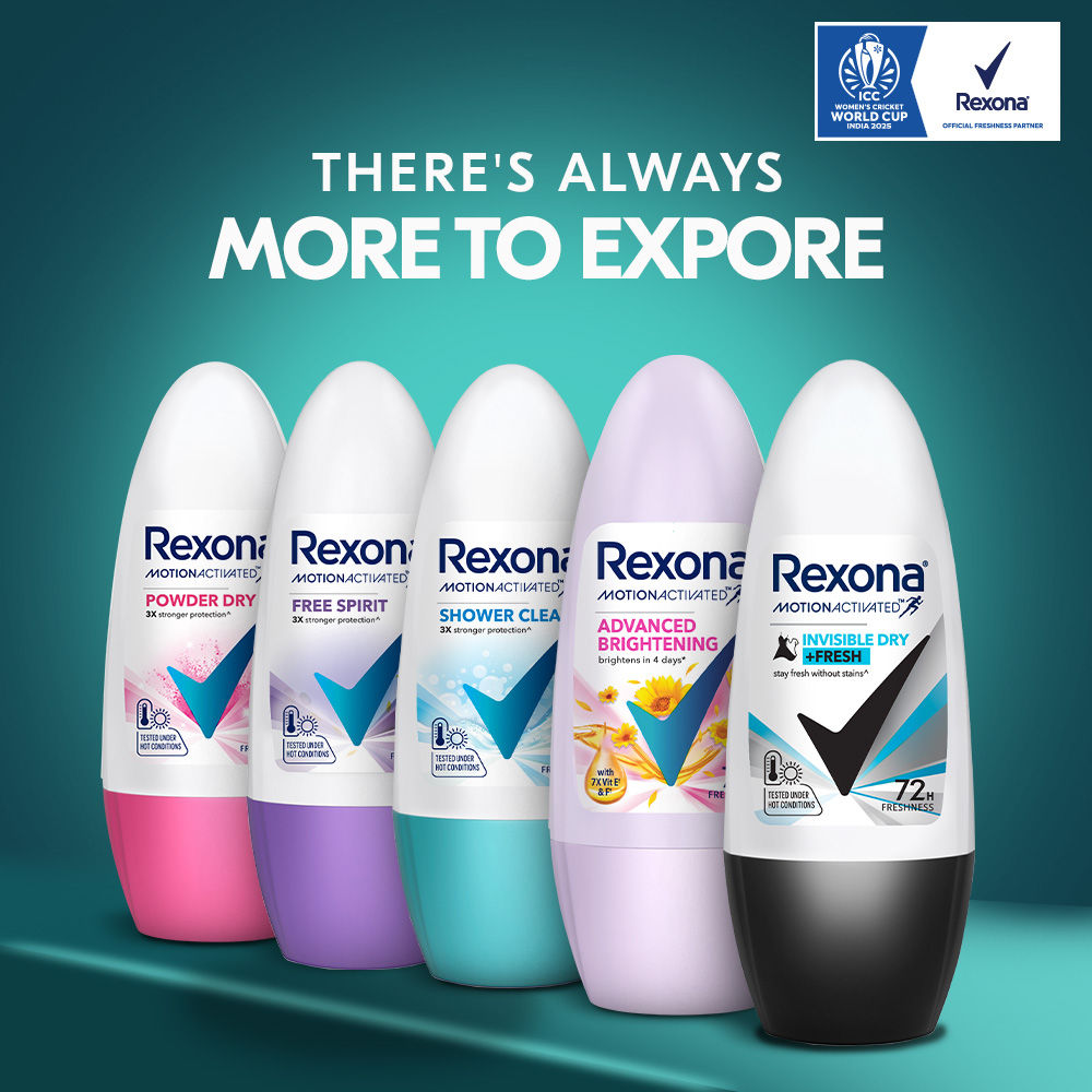 Rexona Invisible Dry + Fresh Roll-On Deodorant For Women