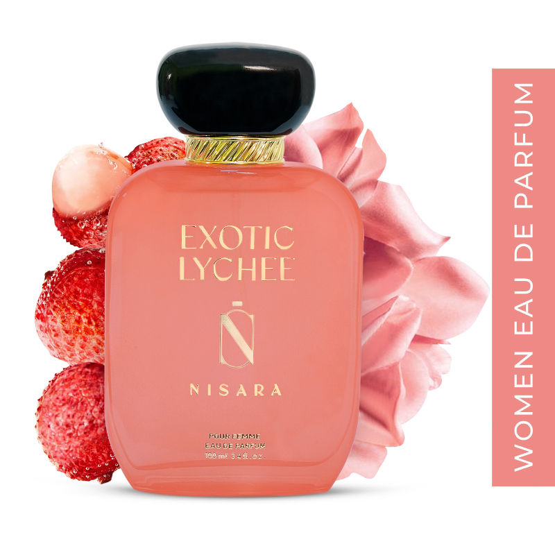 NISARA Exotic Lychee - Perfume For Women,Eau De Parfum,Long Lasting Fruity & Floral Fragrance