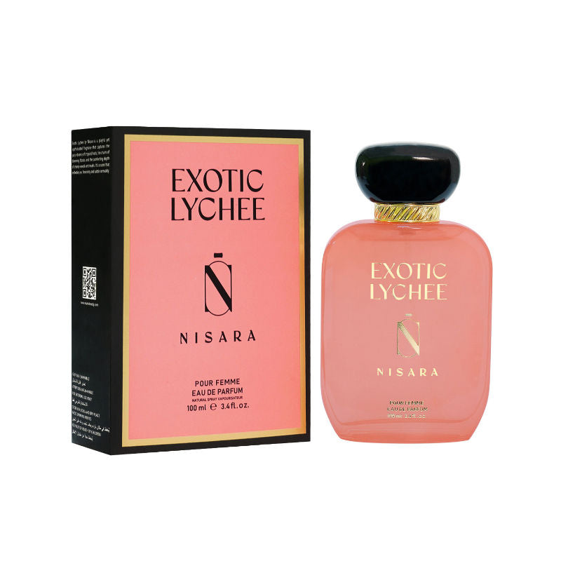 NISARA Exotic Lychee - Perfume For Women,Eau De Parfum,Long Lasting Fruity & Floral Fragrance