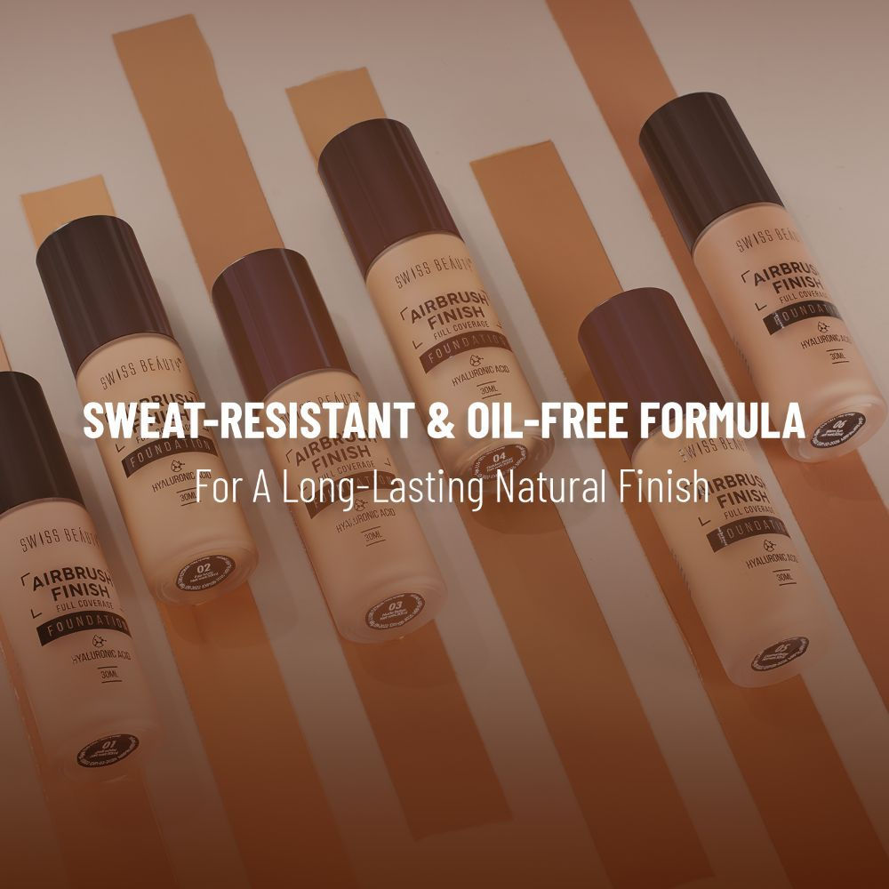 Swiss Beauty Airbrush Finish Full Coverage Foundation