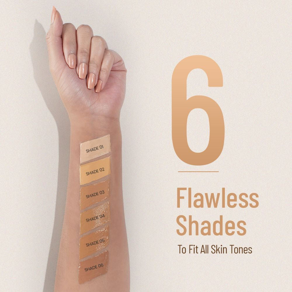Swiss Beauty Airbrush Finish Full Coverage Foundation