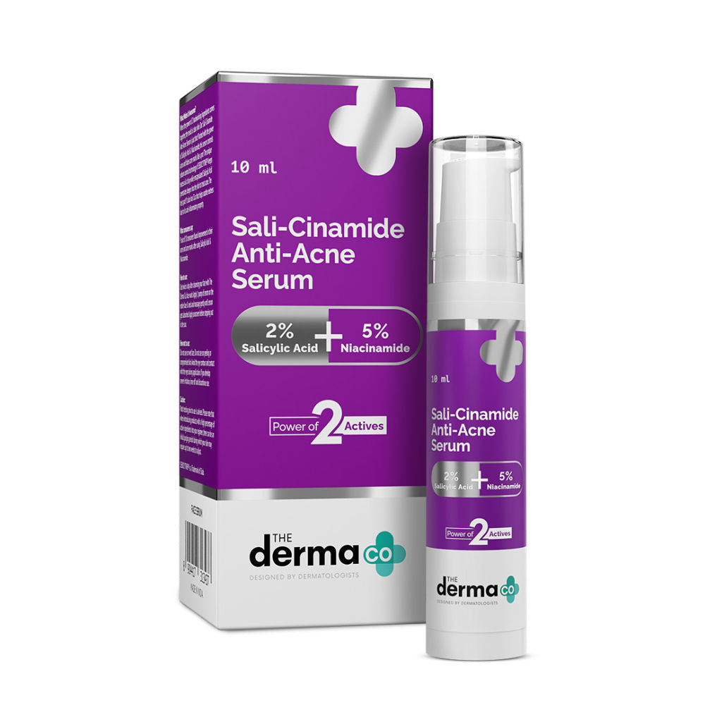 The Derma Co Sali-Cinamide Anti-Acne Face Serum With 2% Salicylic Acid & 5% Niacinamide