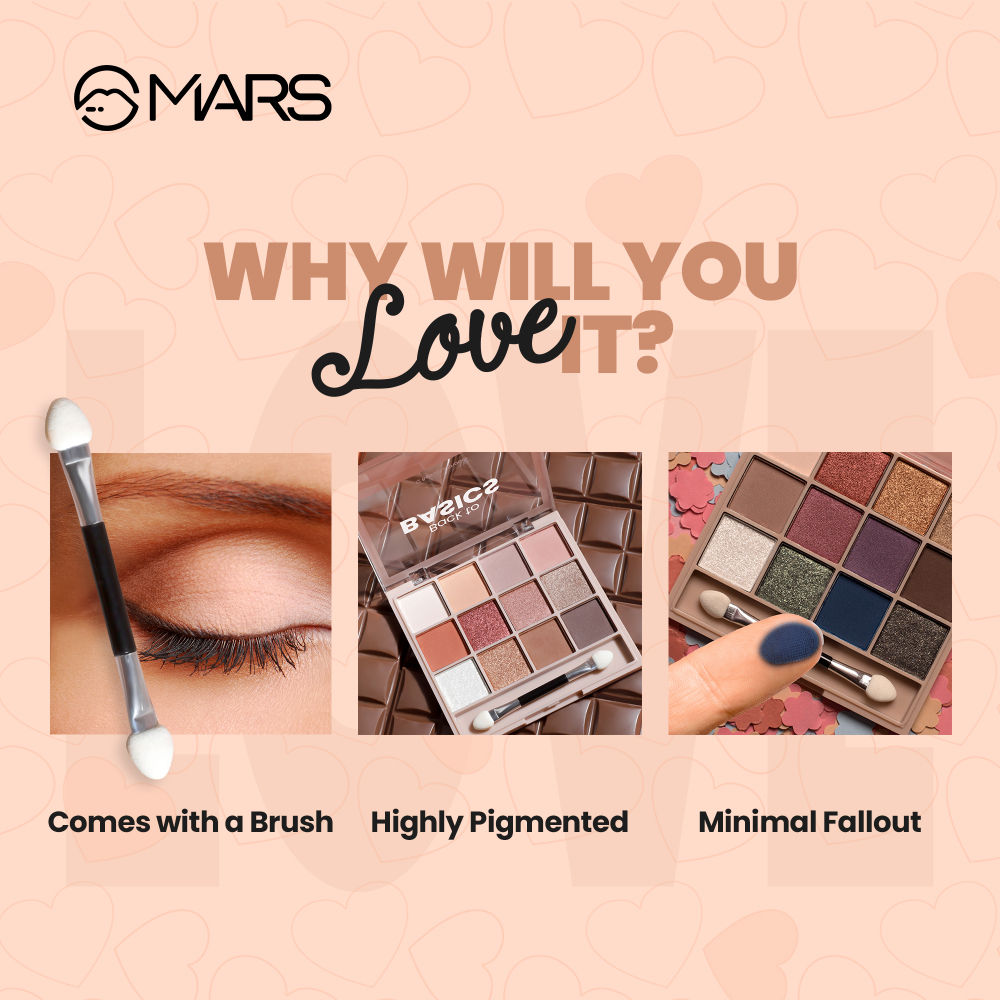 MARS Back To Basics Eyeshadow Palette
