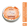 Nat Habit Zesty Orange Lip Scrub for dark lips, Lightening Lip Mask for Pigmentation, Discoloration