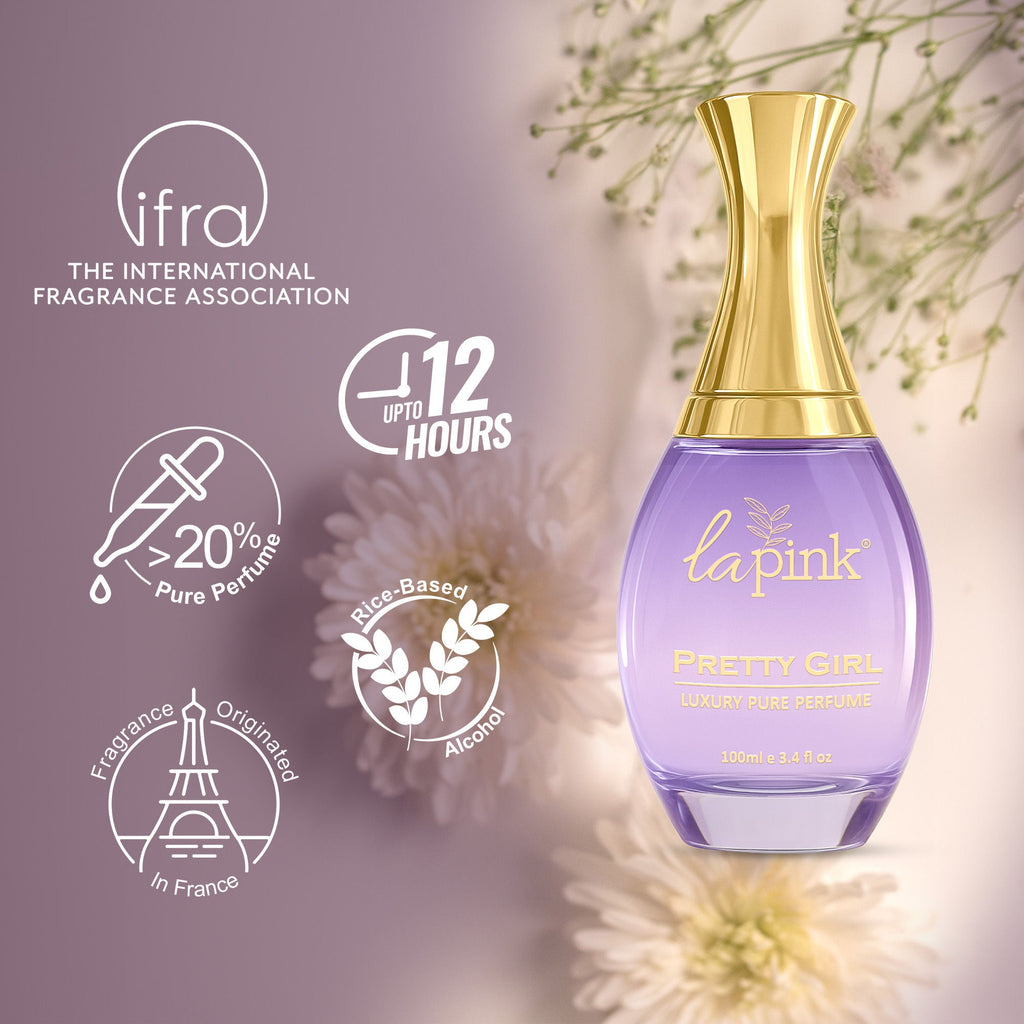 La Pink Pretty Girl French Luxury Pure Perfume For Women