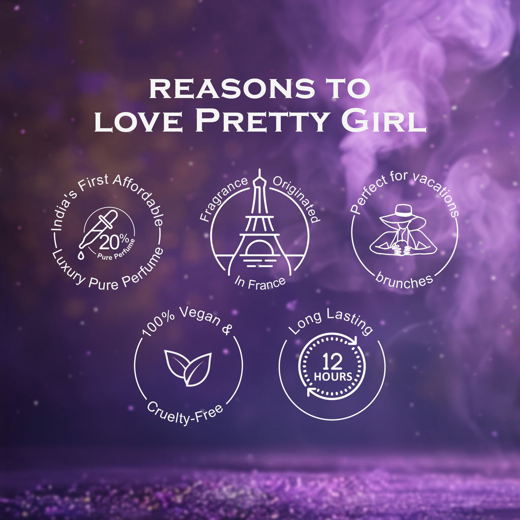 La Pink Pretty Girl French Luxury Pure Perfume For Women
