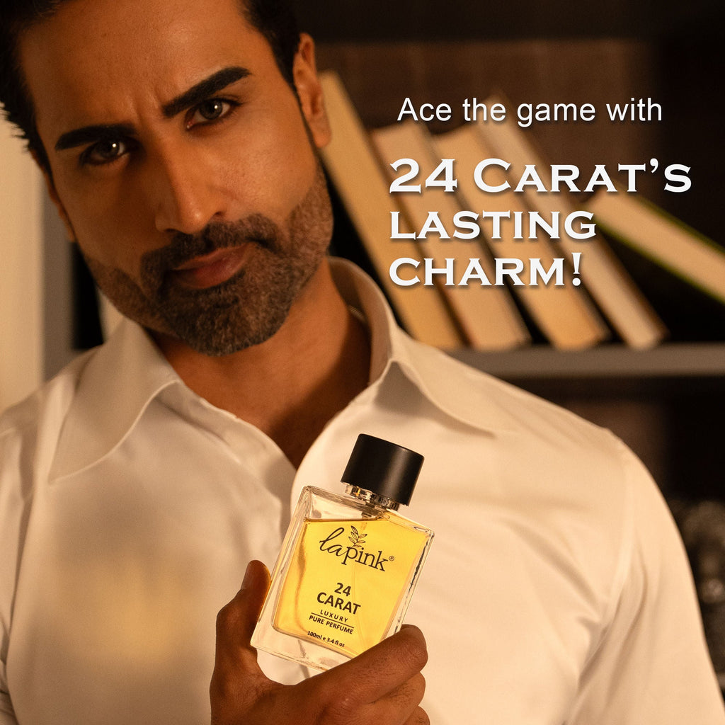 La Pink 24 Carat French Luxury Pure Perfume For Men