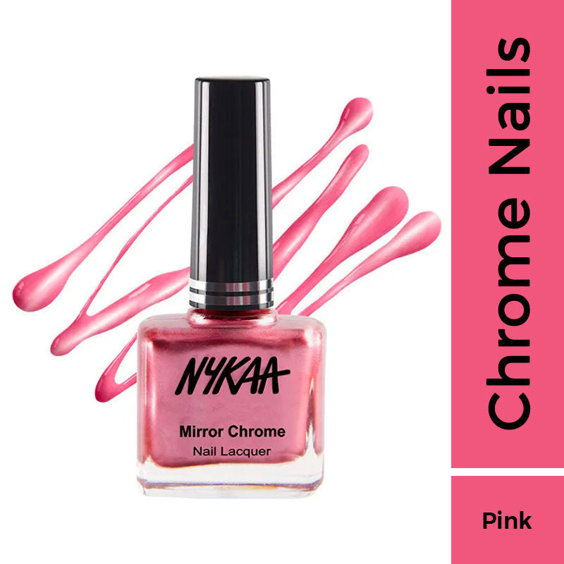 Nykaa Metallic Chrome Long Lasting Nail Enamel