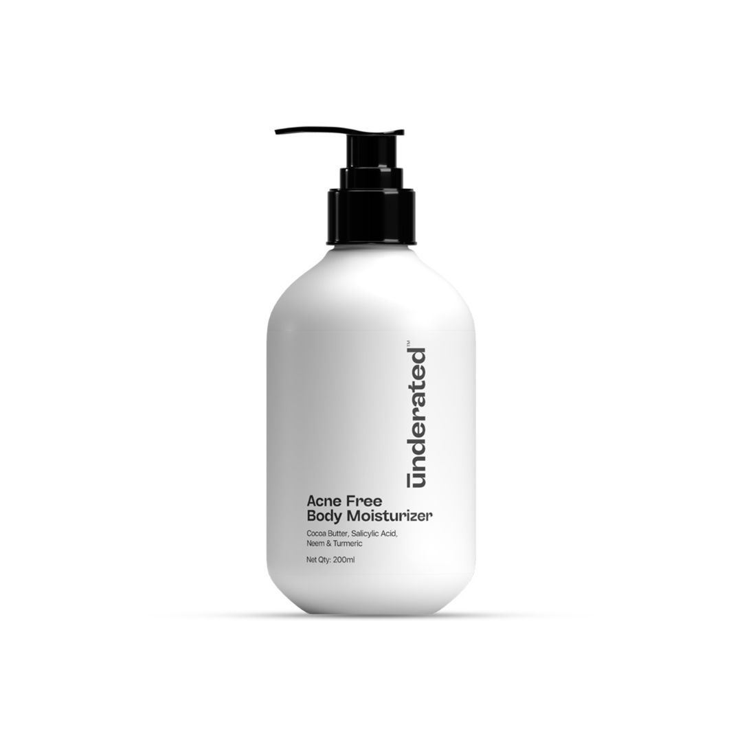 Underated Acne Free Body Moisturizer