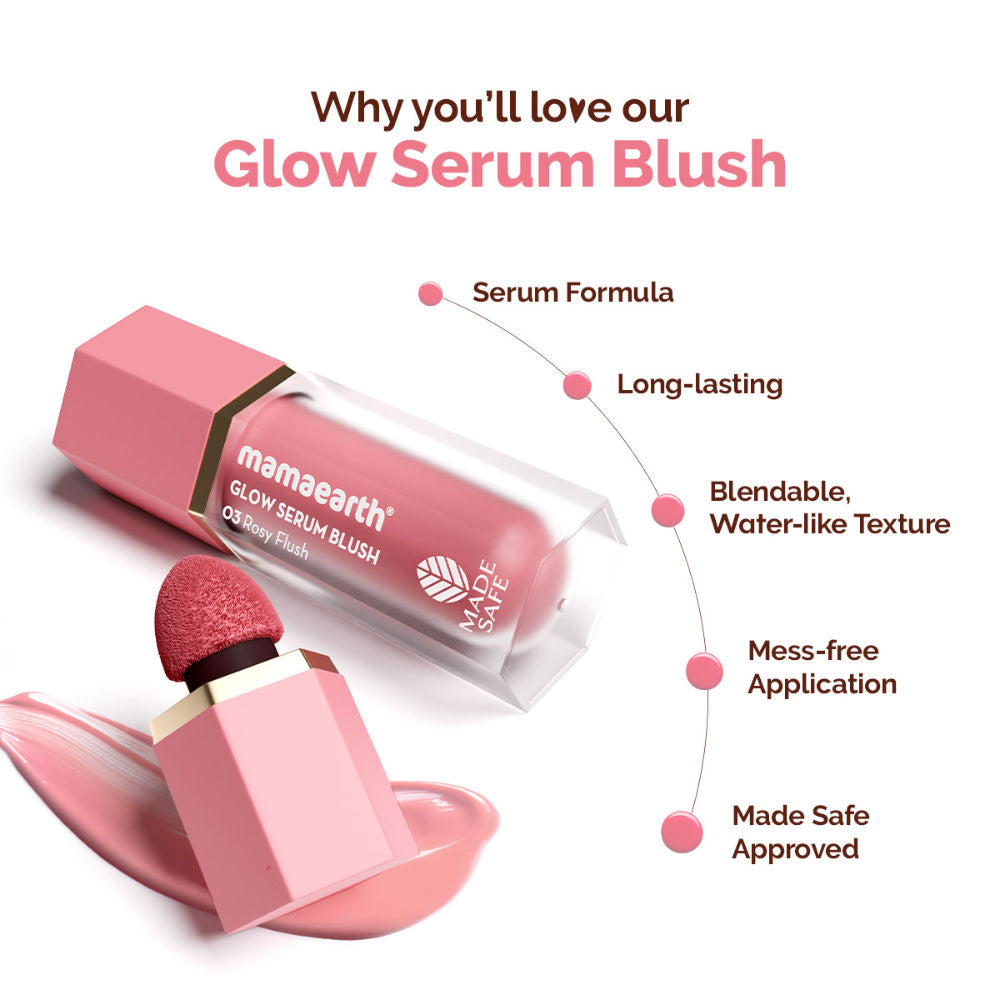 Mamaearth Glow Serum Blush
