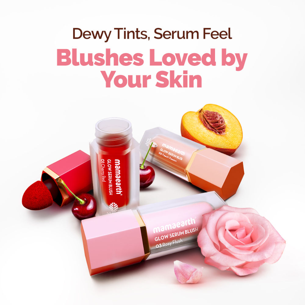 Mamaearth Glow Serum Blush