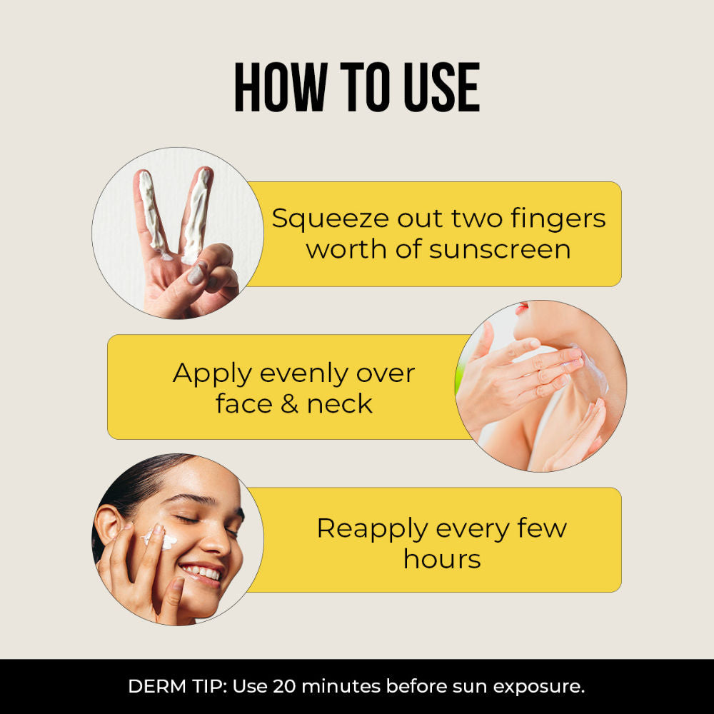 Dr. Sheth's Ceramide & Vitamin C Oil-Free Sunscreen SPF 50+ PA++++ In-Vivo Tested