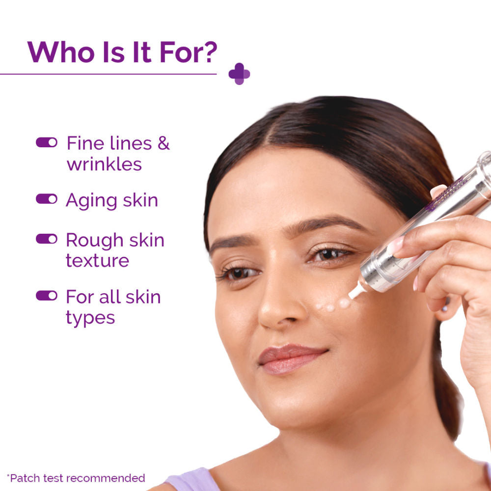 The Derma Co 3000 PPM Retinol Microneedle Serum Shot Anti-Ageing, Wrinkles, Fine Lines, All Skin