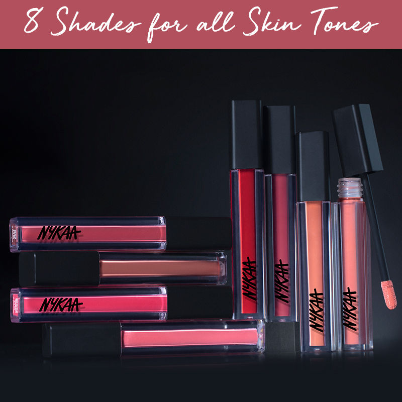 Nykaa Cosmetics 8hour Lasting Full Cover Matte Gloss