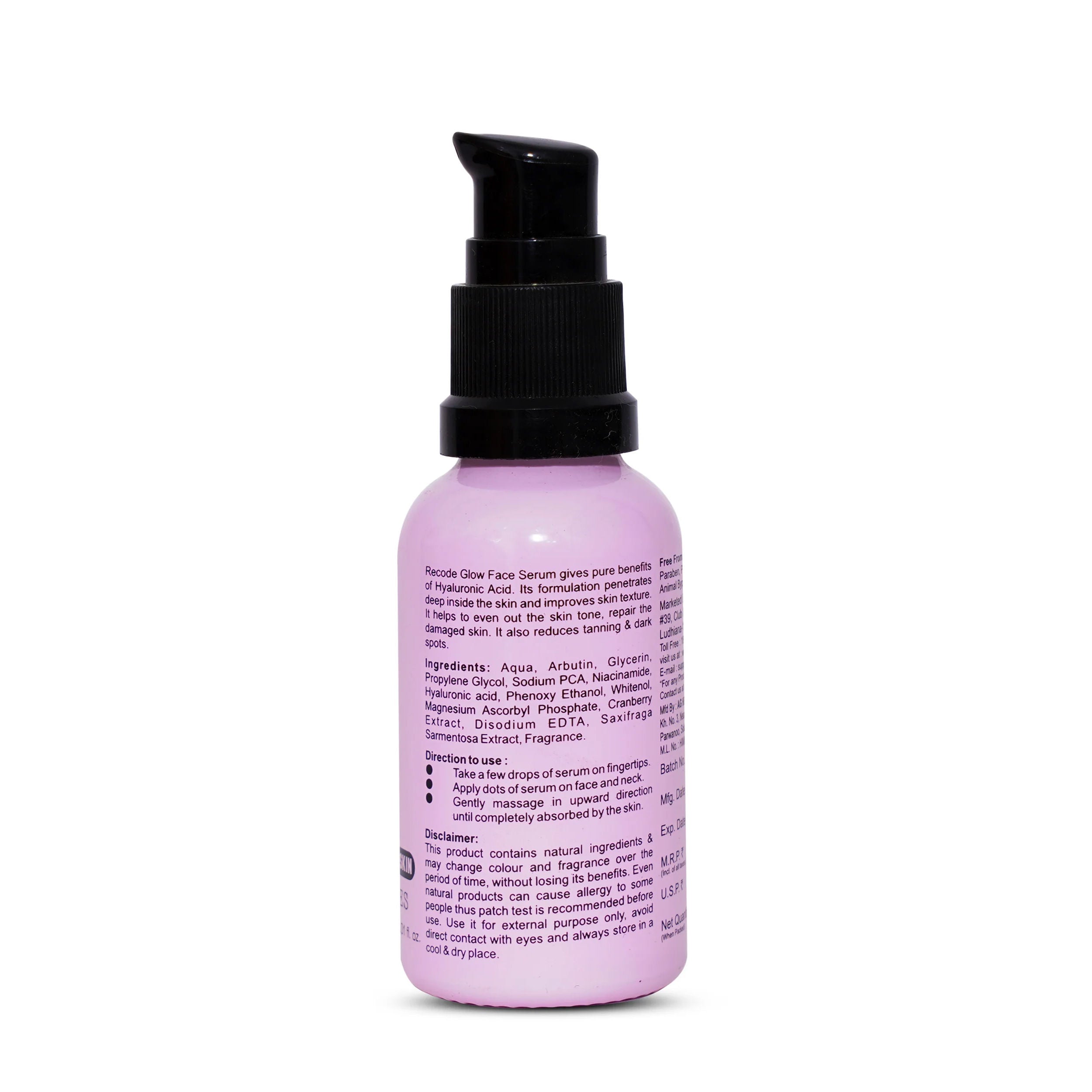 Recode Ace Of Base Glow Face Serum